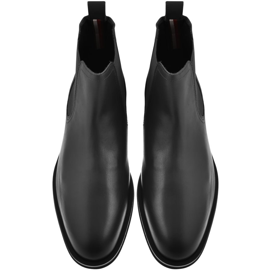 Tommy hilfiger chelsea boots black cheap